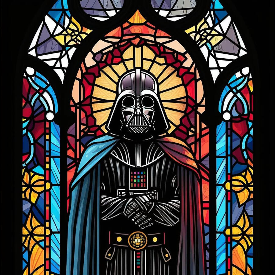 Colorful Cathedral Windows